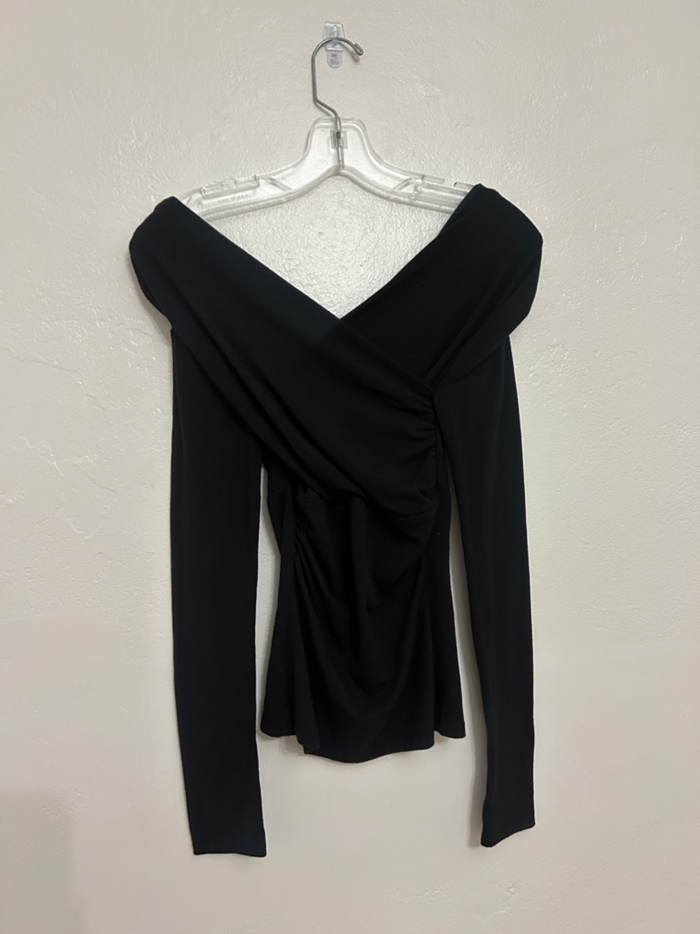 Zara Draped Wrap Top